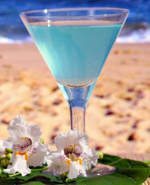 Photo cocktail BLUE LAGOON Cocktail BLUE LAGOON