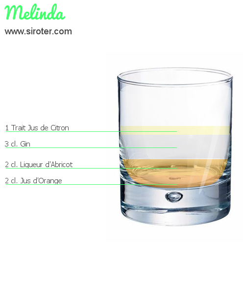 Recette Cocktail GILBERTUS Cocktail GILBERTUS