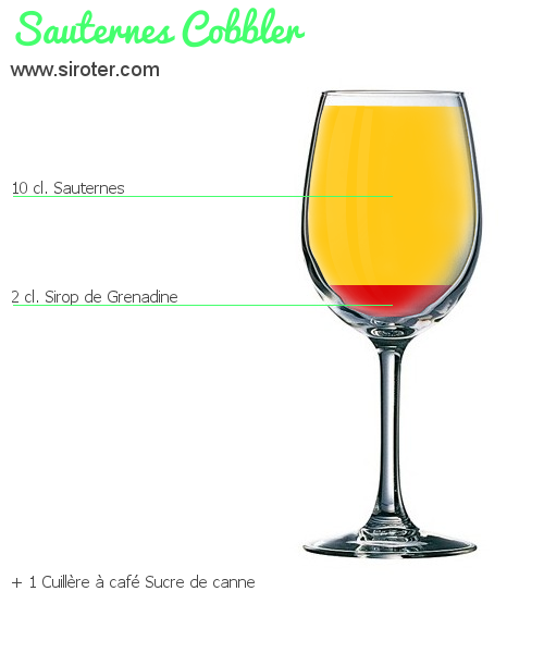 Cocktail SAUTERNES COBBLER