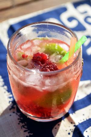 Cocktail CAIPIRINHA FRAMBOISE