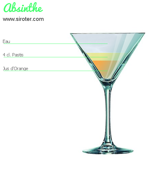 Cocktail ABSINTHE