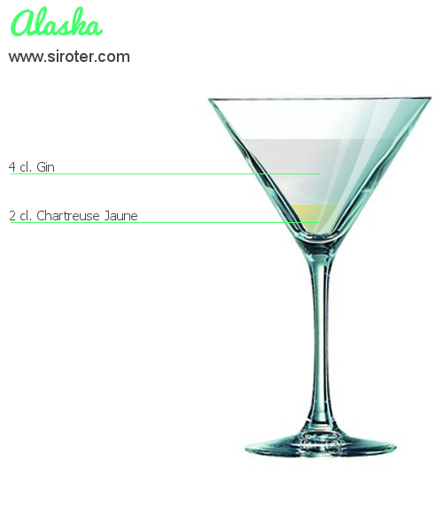 Recette Cocktail ALASKA Cocktail ALASKA