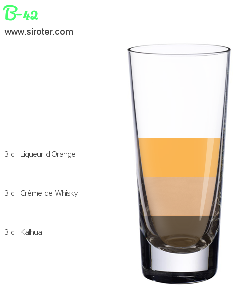 Recette Cocktail B-42 Cocktail B-42
