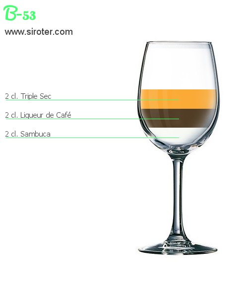 Recette Cocktail B-53 Cocktail B-53