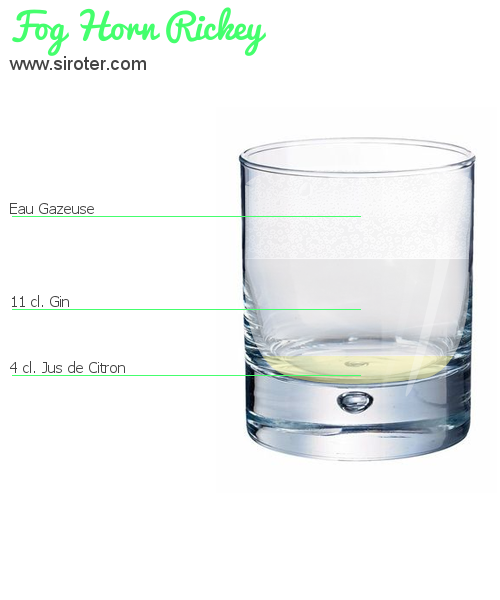 Recette Cocktail BERMUDA HIGHBALL Cocktail BERMUDA HIGHBALL