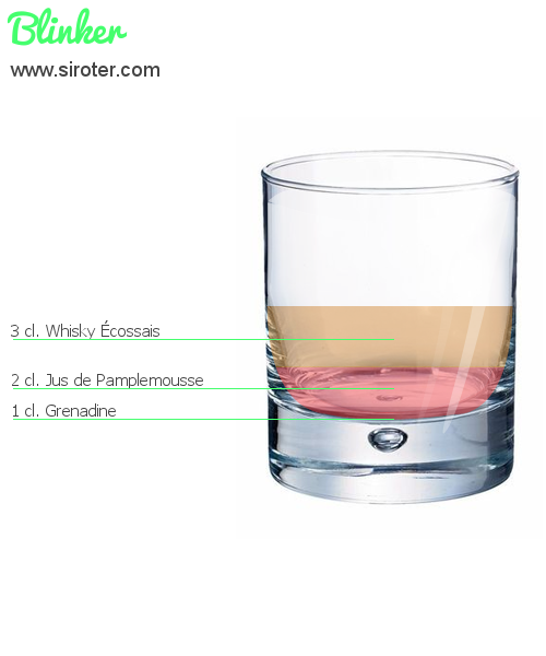 Recette Cocktail BLINKER Cocktail BLINKER
