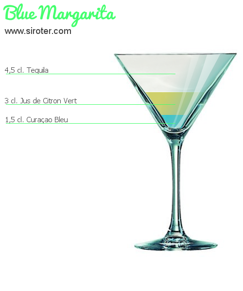 Cocktail BLUE MARGARITA