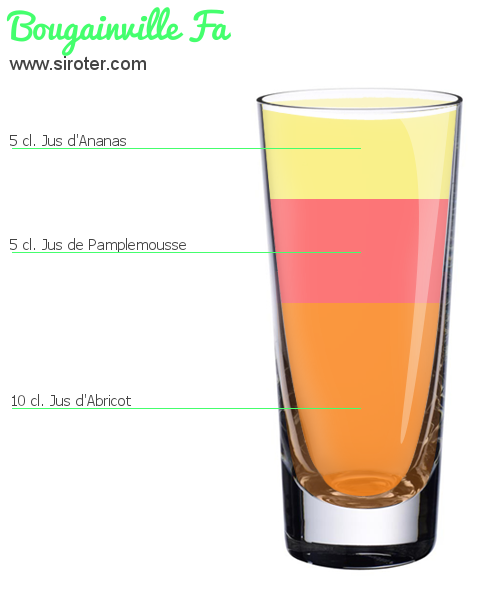 Cocktail BOUGAINVILLE FA