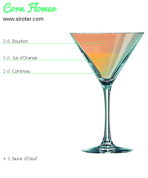 Cocktail CORN FLOWER