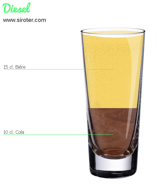 Recette Cocktail DIESEL Cocktail DIESEL