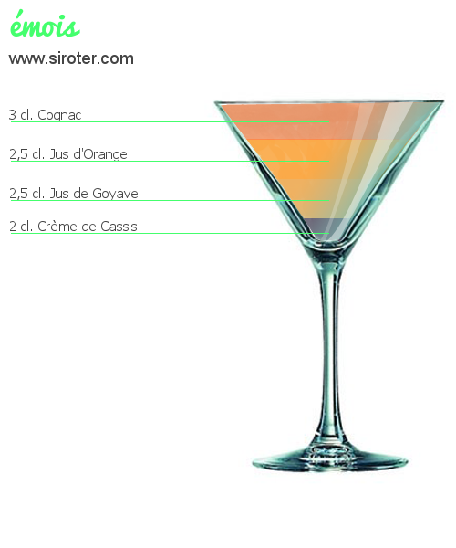 Recette Cocktail ÉMOIS Cocktail ÉMOIS