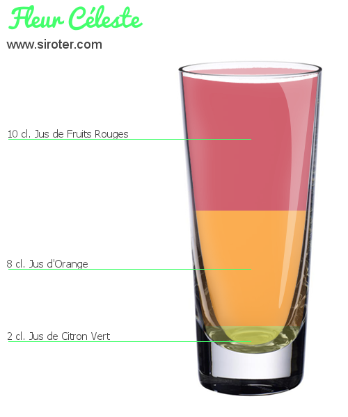 Cocktail FLEUR CÉLESTE