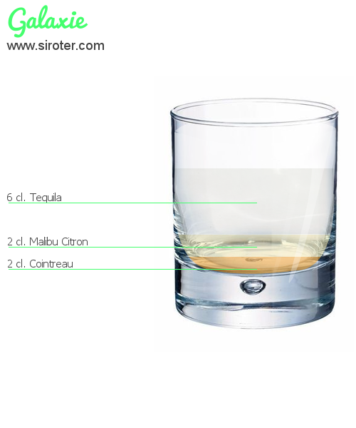 Recette Cocktail GALAXIE Cocktail GALAXIE