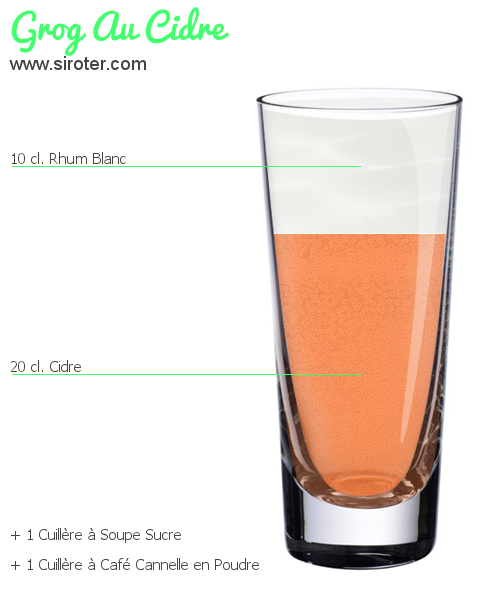 Recette Cocktail GROG AU CIDRE Cocktail GROG AU CIDRE