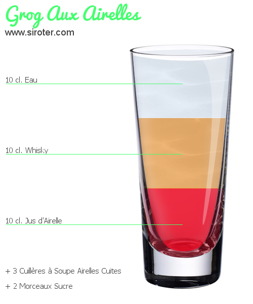 Recette Cocktail GROG AUX AIRELLES Cocktail GROG AUX AIRELLES