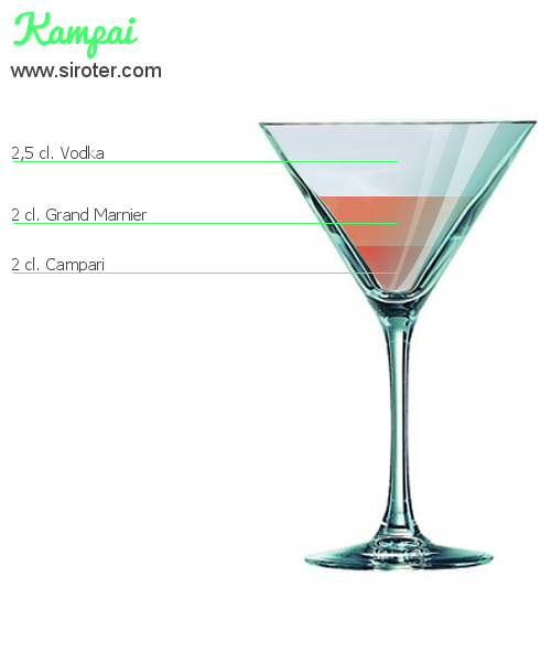 Recette Cocktail KAMPAI Cocktail KAMPAI