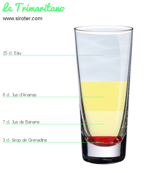Recette Cocktail LE TRIMARITANO Cocktail LE TRIMARITANO