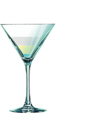 Cocktail BLUE LADY