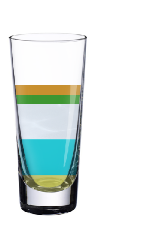Photo Cocktail BLUE MENTHE LAGOON Cocktail BLUE MENTHE LAGOON