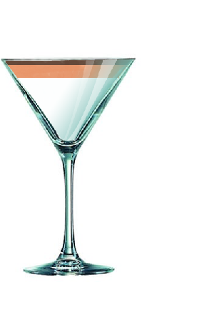 Photo Cocktail BRANDY ALEXANDER MILK PUNCH Cocktail BRANDY ALEXANDER MILK PUNCH
