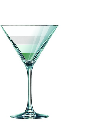 Photo Cocktail CARUSO MARTINI Cocktail CARUSO MARTINI