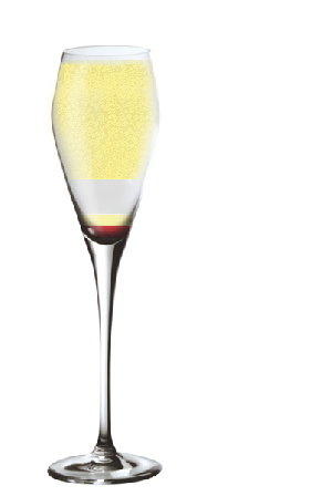 Photo Cocktail FRENCH GRENADINE GIN Cocktail FRENCH GRENADINE GIN