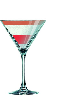 Cocktail L'ARC-EN-CIEL DU NORD