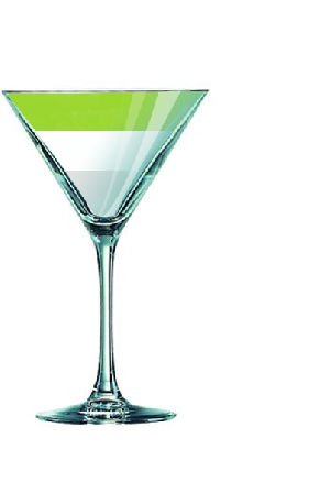 Photo Cocktail XANTHIA GREEN Cocktail XANTHIA GREEN