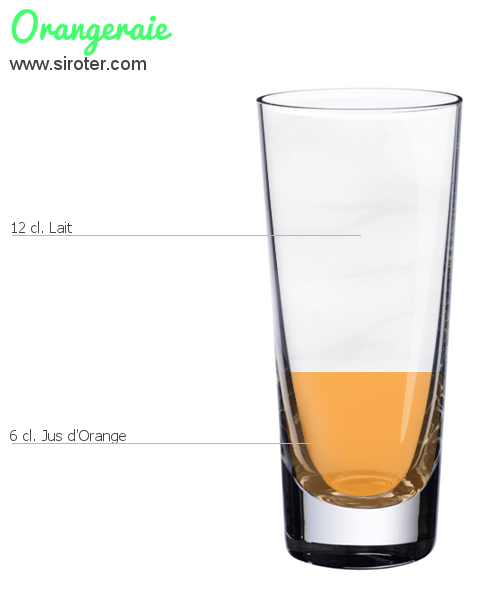 Recette Cocktail ORANGERAIE Cocktail ORANGERAIE