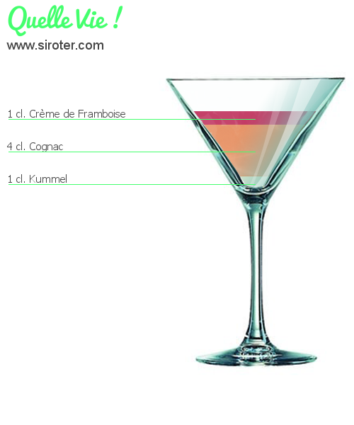 Recette Cocktail QUELLE VIE ! Cocktail QUELLE VIE !