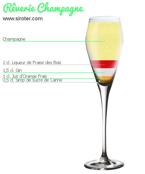 Cocktail RÊVERIE CHAMPAGNE