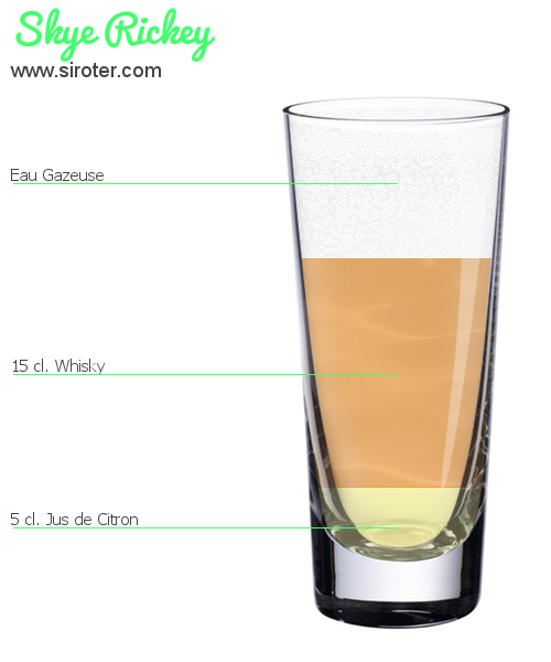 Cocktail Skye Rickey