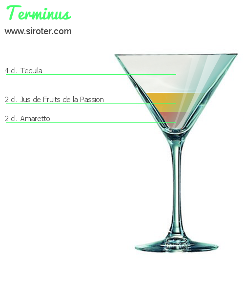 Recette Cocktail TERMINUS Cocktail TERMINUS