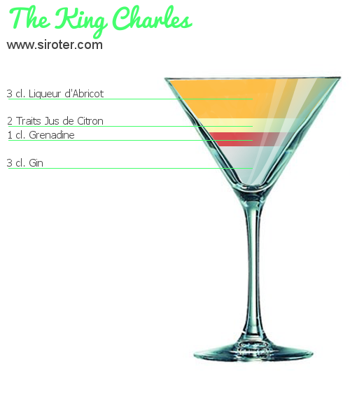 Recette Cocktail THE KING CHARLES Cocktail THE KING CHARLES