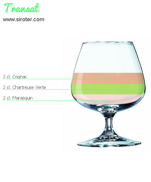 Recette Cocktail TRANSAT Cocktail TRANSAT