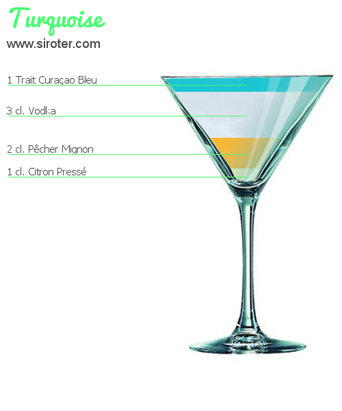 Cocktail TURQUOISE