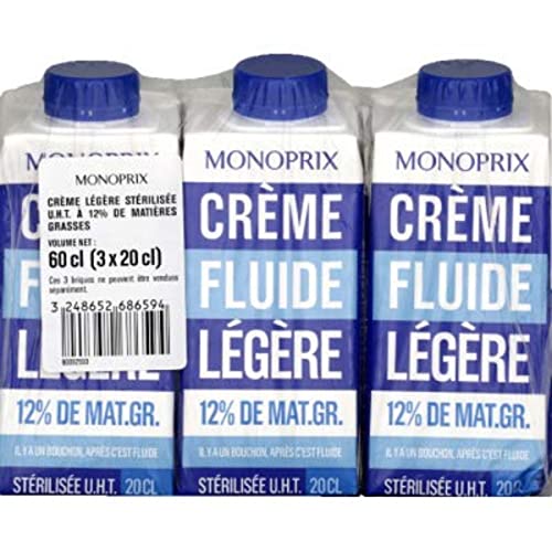 Ingrédient pour cocktail : Crème Fraîche Liquide