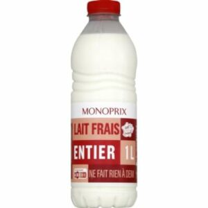 Ingrédient pour cocktail : Lait Frais