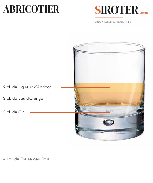 Fiche Cocktail – Abricotier