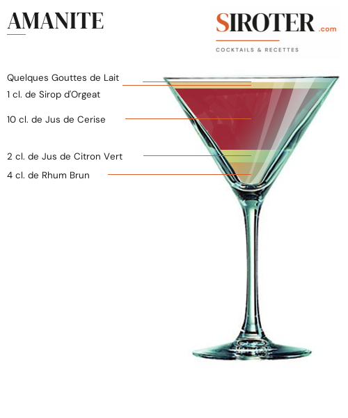 Fiche Cocktail – Amanite