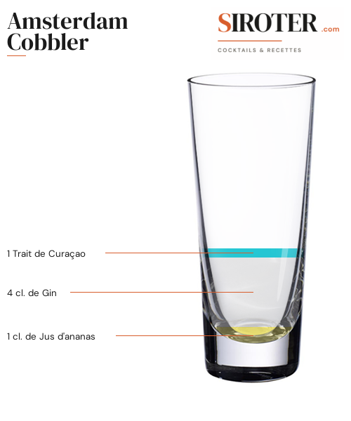 Fiche Cocktail – Amsterdam Cobbler