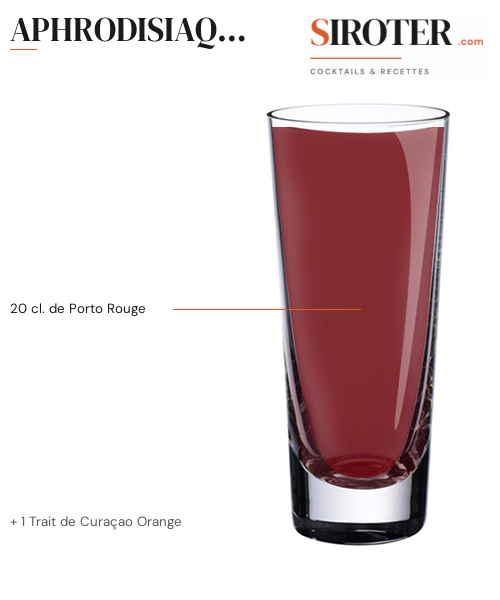 Fiche Cocktail – Aphrodisiaque