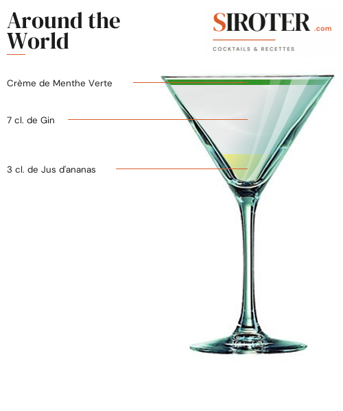 Fiche Cocktail – Around The World