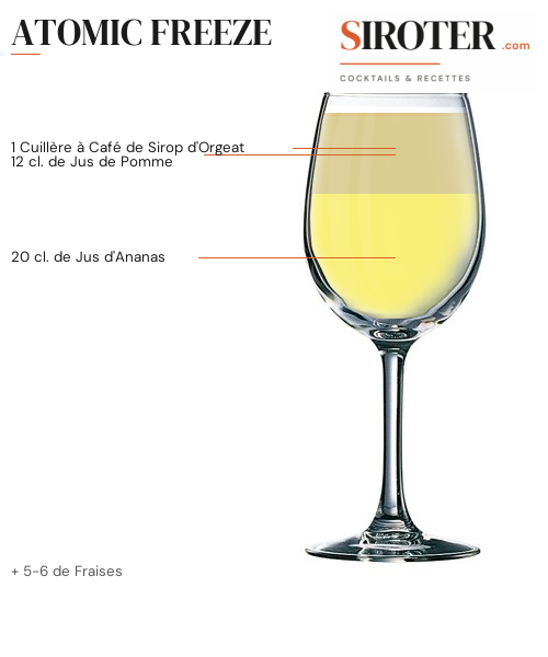 Fiche Cocktail – Atomic Freeze