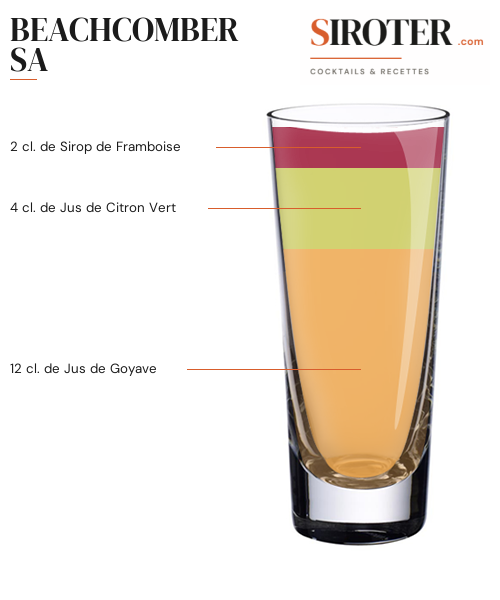 Fiche Cocktail – Beachcomber Sa