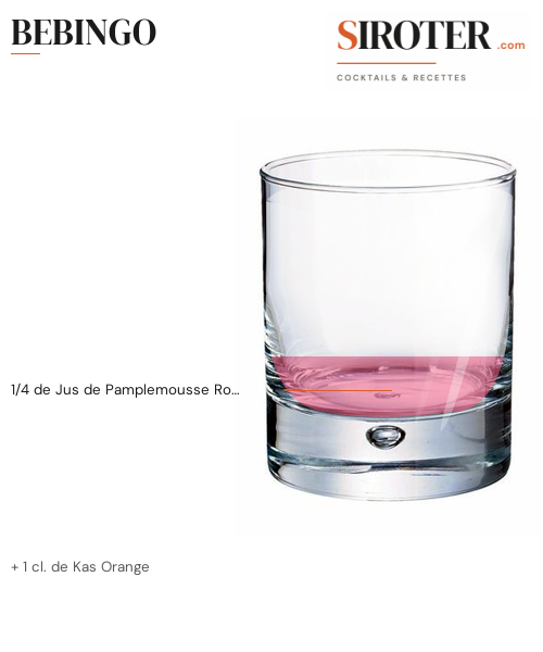 Fiche Cocktail – Bebingo