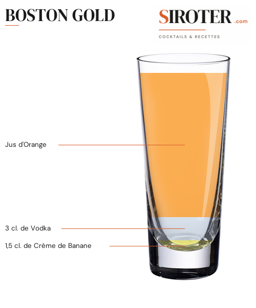 Fiche Cocktail – Boston Gold