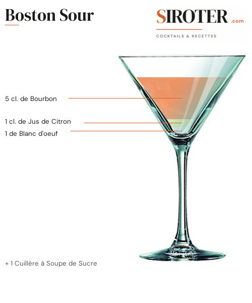 Fiche Cocktail – Boston Sour