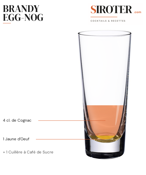 Fiche Cocktail – Brandy Egg Nog