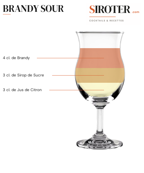 Fiche Cocktail – Brandy Sour